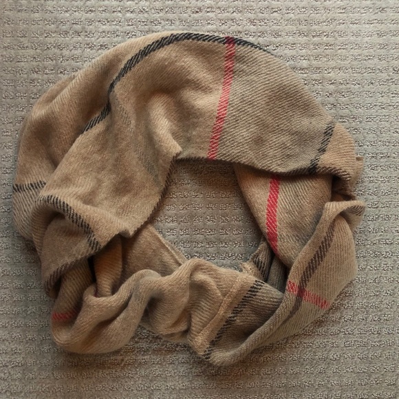 Tan/Brown Infinity Scarf - Picture 1 of 2